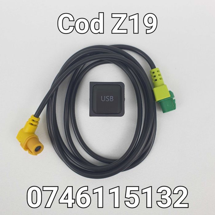 Cablu USB Navigatie-RNS315 RNS510 RCD510-Golf-Passat-Jetta-Tiguan- Z19