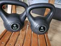 Set 2 gantere,de 6 kg fiecare. Pret per ambele 100 ron
