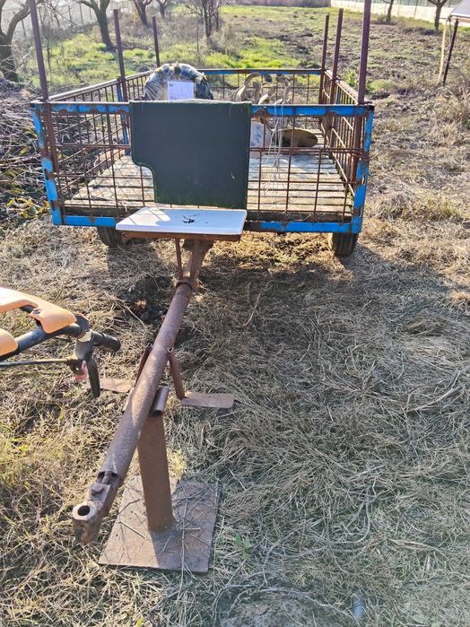 Vand motocultor  Ruris 751 KS, 8,5 cp. cu remorca.