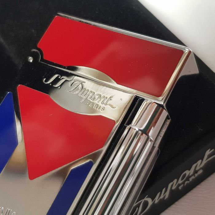 Bricheta ST. Dupont  Cuba Flag  / cutie cadou