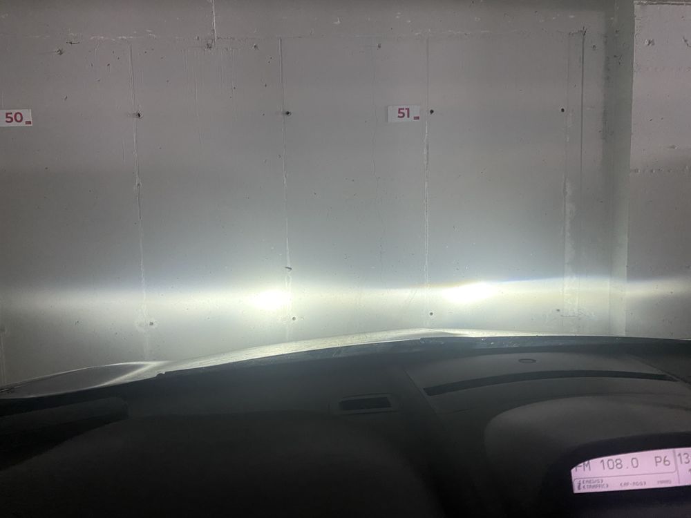 Led h7 pentru faza scurta/lunga 130w