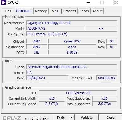 Vand desktop/pc ryzen 7