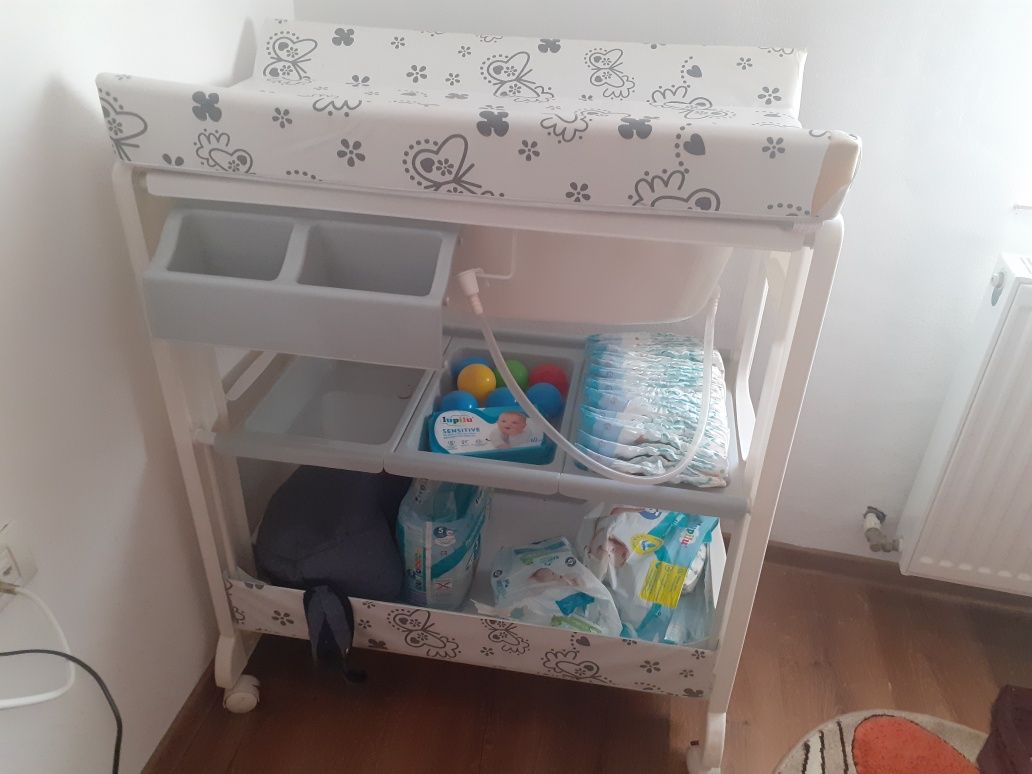 Balansoar copiii babymoov + cadița bebe