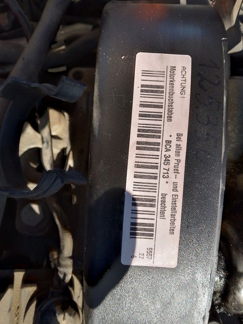 Motor complet fara anexe vw golf 5  1.4 benzina tip BCA