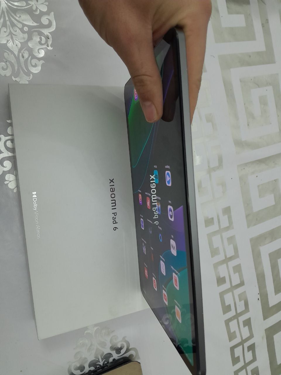 Xiaomi pad 6  оперативка 8 пам 256 коробка дакумкнт ба 1 ай ишлатилган