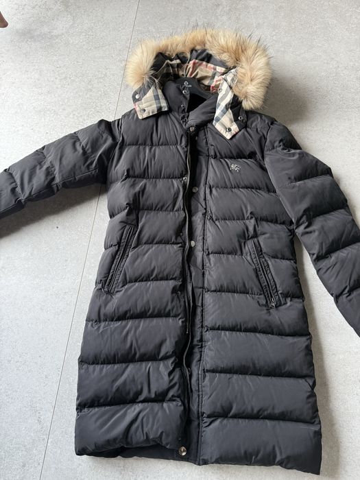 Geaca lunga de iarna Burberry