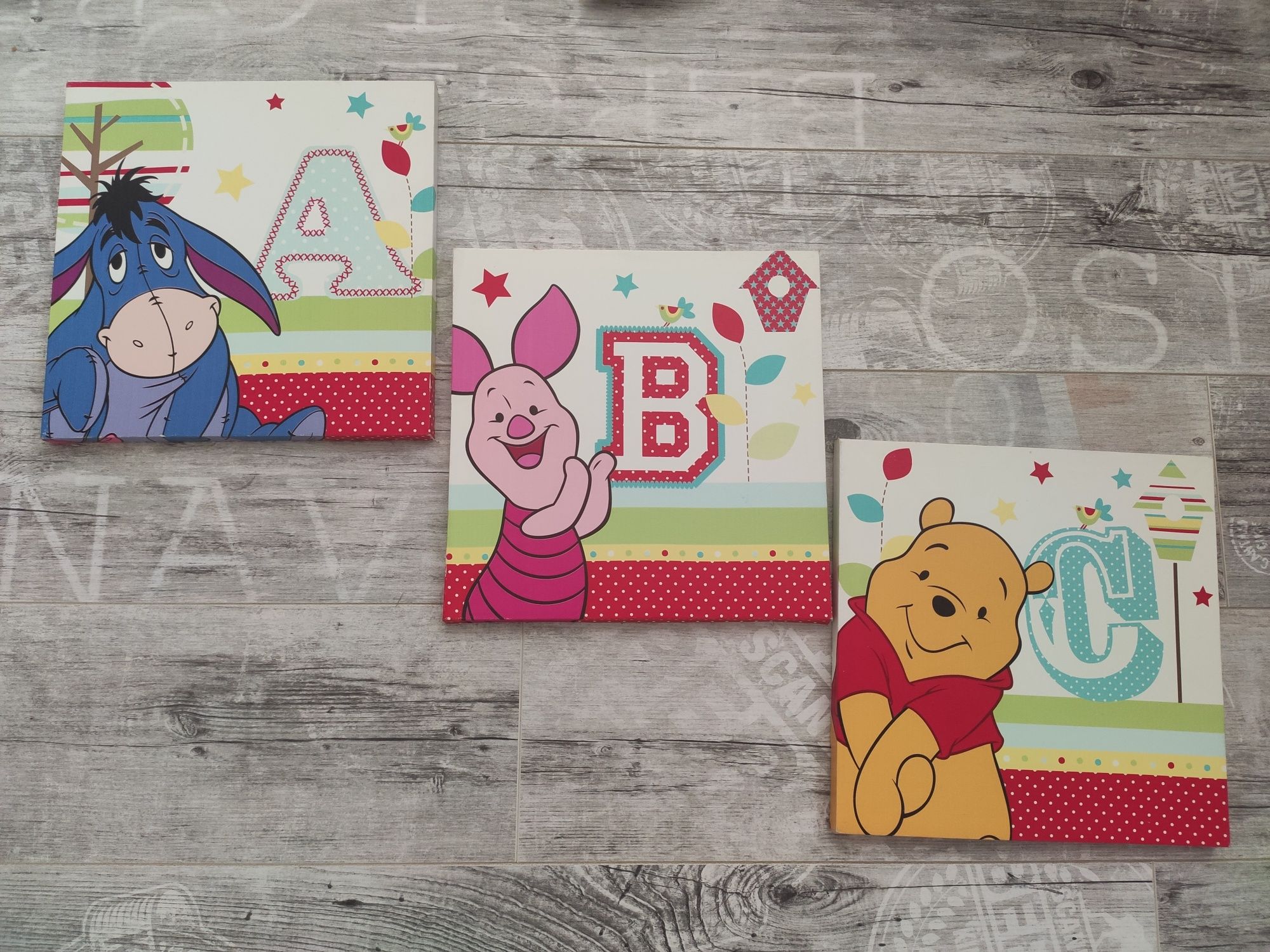 Set 3 tablouri Winnie the Pooh Disney