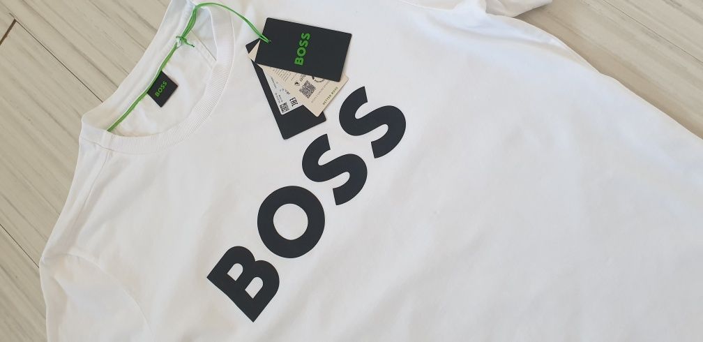 Hugo Boss Cotton Mens Size L НОВО! ОРИГИНАЛ! Мъжка Тениска!