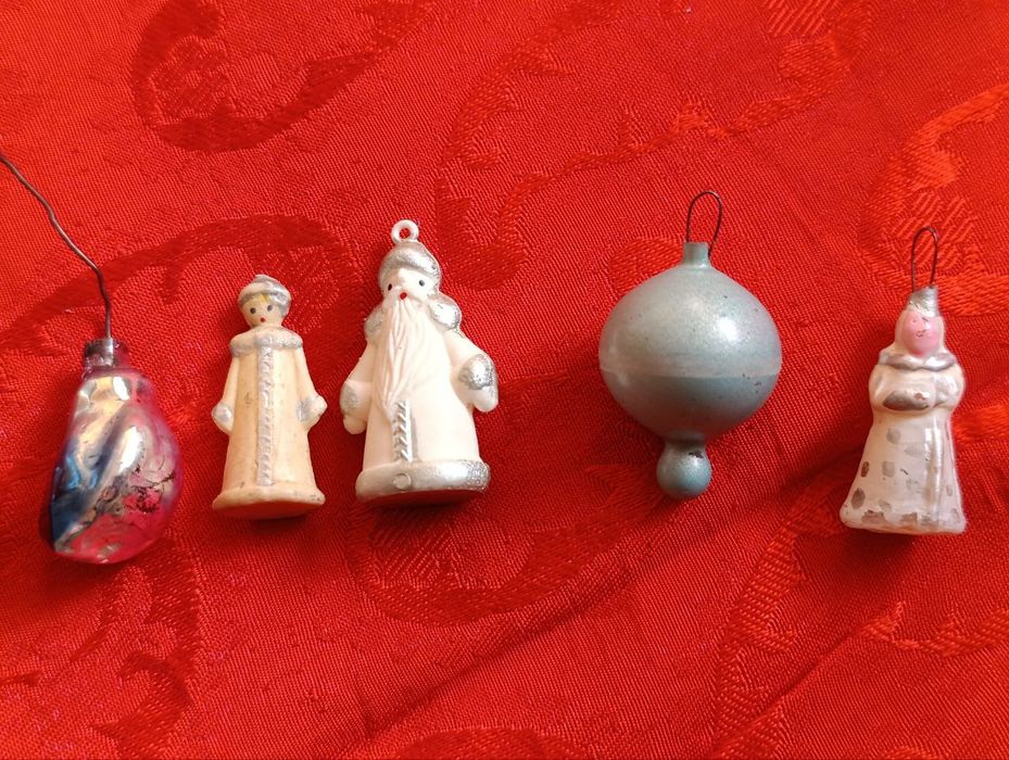 Ёлочные игрушки СССР