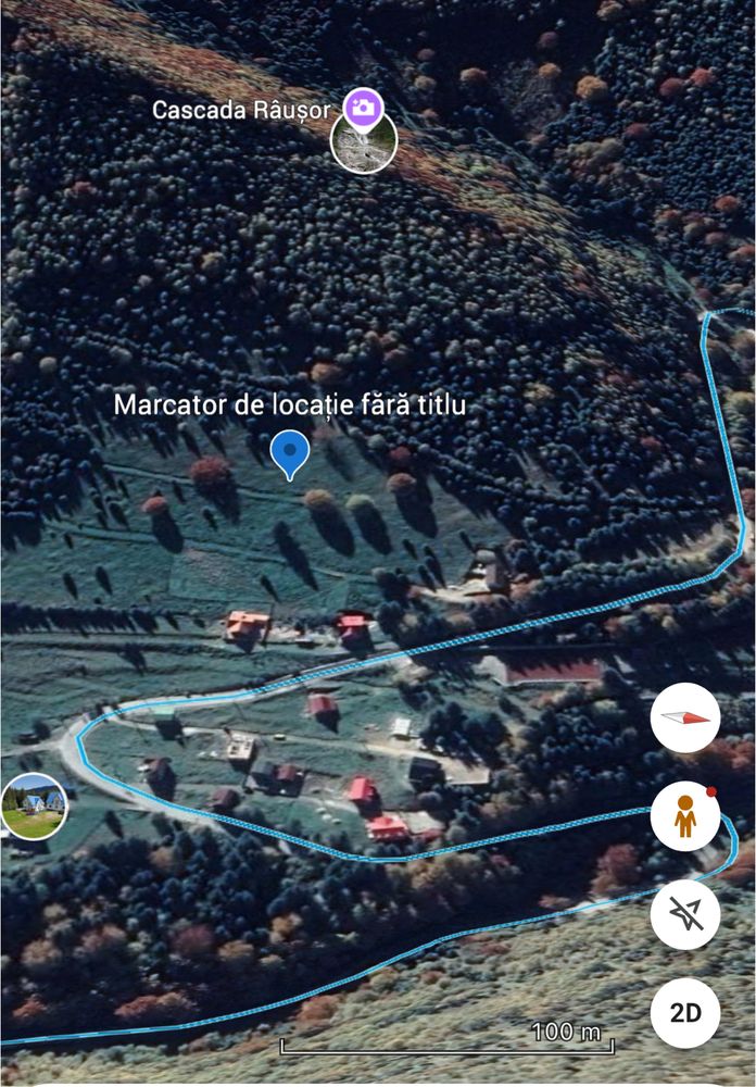 Teren statiunea Rausor,o parcela de 500mp,zona frumoasa