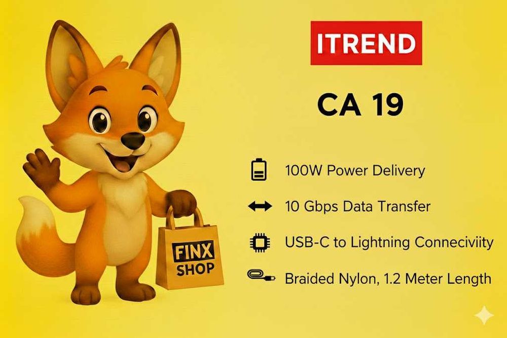 Cablu date ITREND CA 19 TIP C 60W 1M Cablu gros [#5122#]