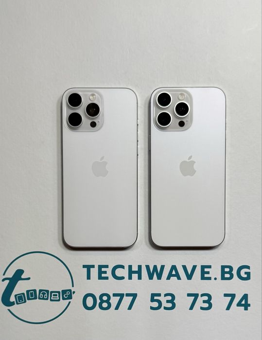 Apple iPhone 16 Pro Max 2бр. 512/256GB White Titanium