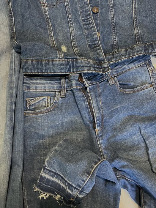 Blugi Zara + compleu Lefties  - S