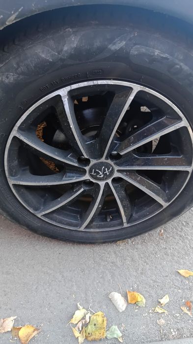 Vând jante 4×100 r15  – cu cauciucuri și prezoane