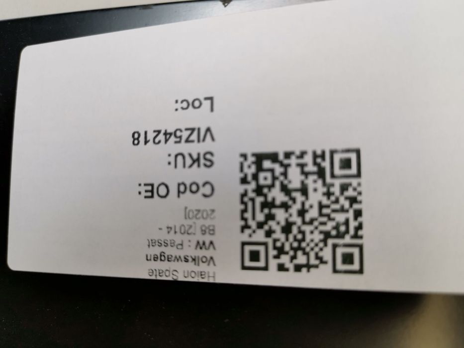 Haion Spate Volkswagen VW  Passat B8 2014 2015 2016 2017 2018 2019 202