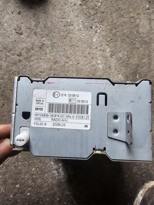 CD Player Ford Fiesta, AM5T18C815PK, 10R035512