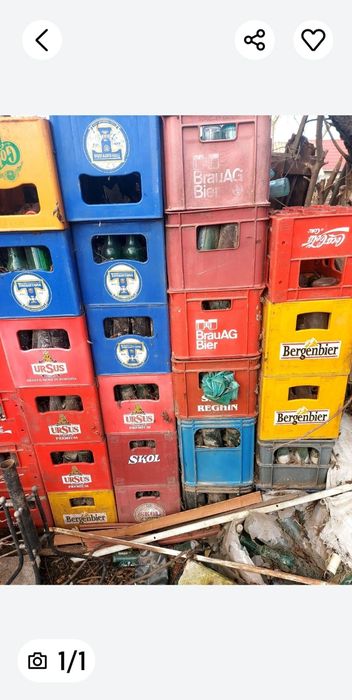 Vând 10 navete de bere la prețul de 25 lei bucata