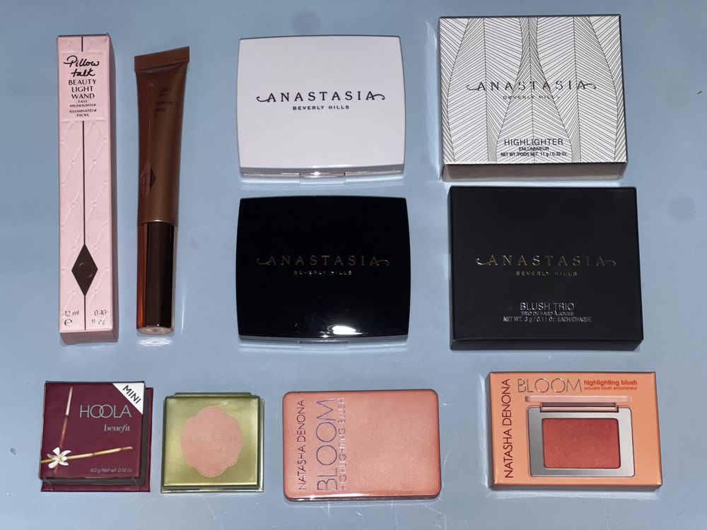 Грим продукти ABH,Benefit,Natasha,Charlotte,Fenty,Tarte,Kiko и др.