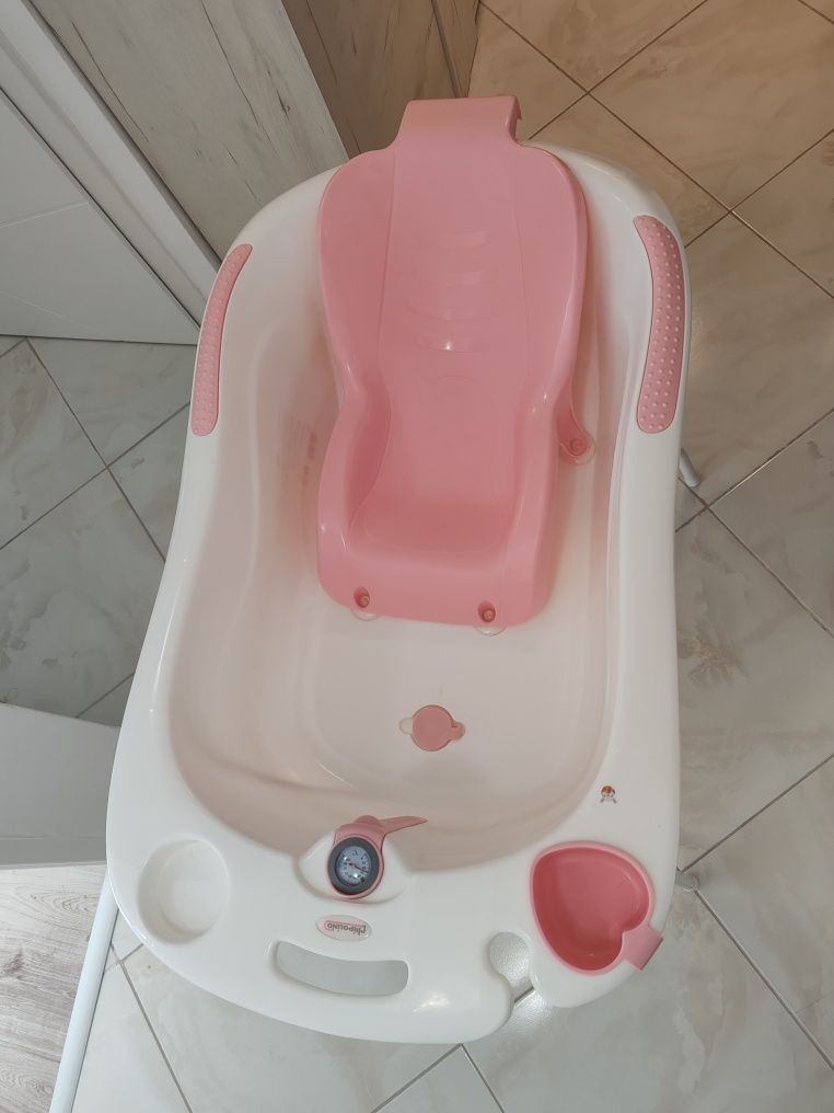 Вана / Корито със стойка CHIPOLINO „Вела“ – розова