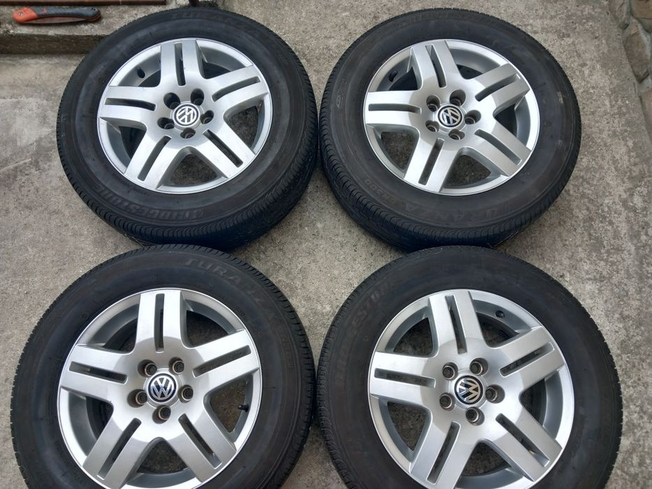 Оригинални Алуминиеви джанти 15цола за vw-Golf4.Bora.polo.skoda.5×100.