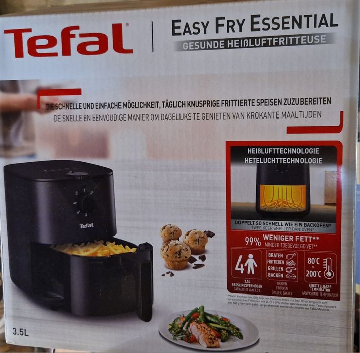 Фритюрник с горещ въздух Tefal Easy Fry