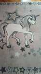 Covor copii, cu unicorn, 120/70 cm