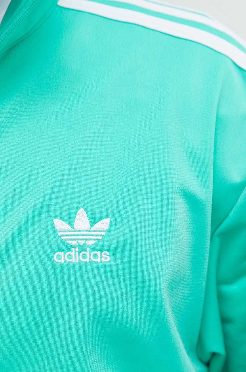 adidas Originals bluza Adicolor L
barbati culoarea verde cu imprimeu