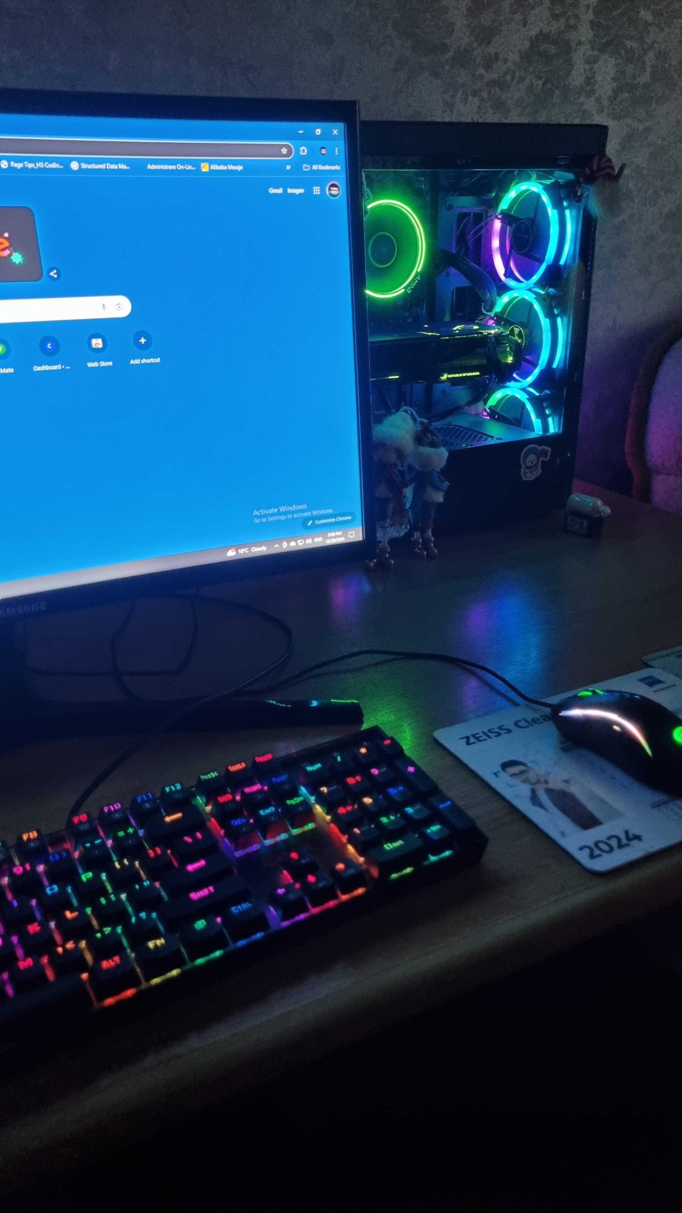 Vand PC Gaming RTX 2070 SUPER ASUS STRIX RYZEN 7 2700 16GB 3200MHZ