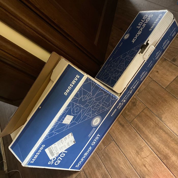 Samsung soundbar cu subwoofer