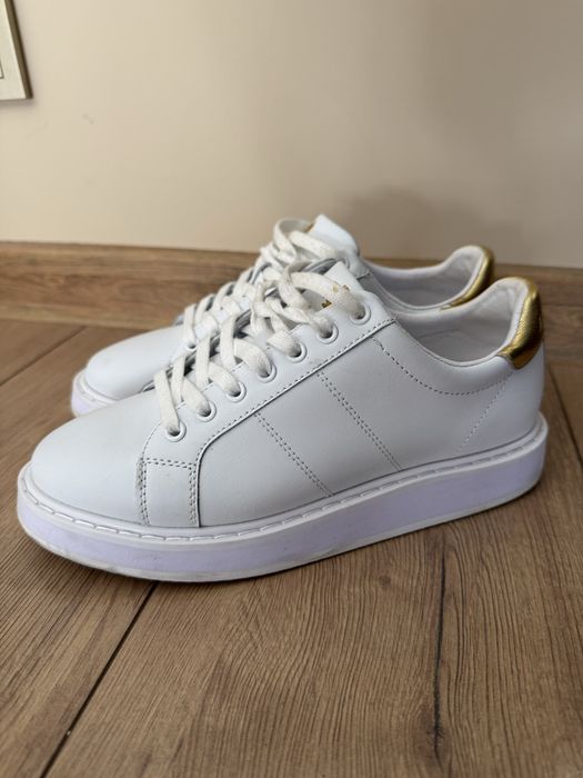 Бели кецове ralph lauren