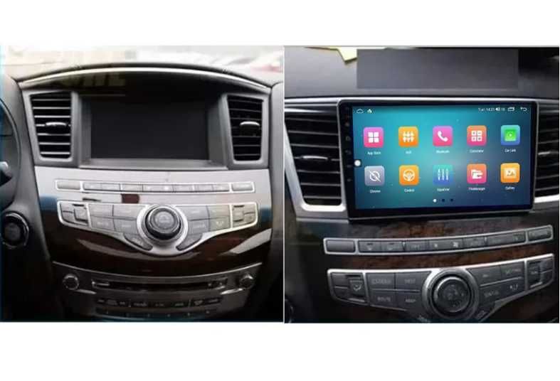 9-инчова мултимедия за INFINITI QX60 (2014–2020) – подарък камера