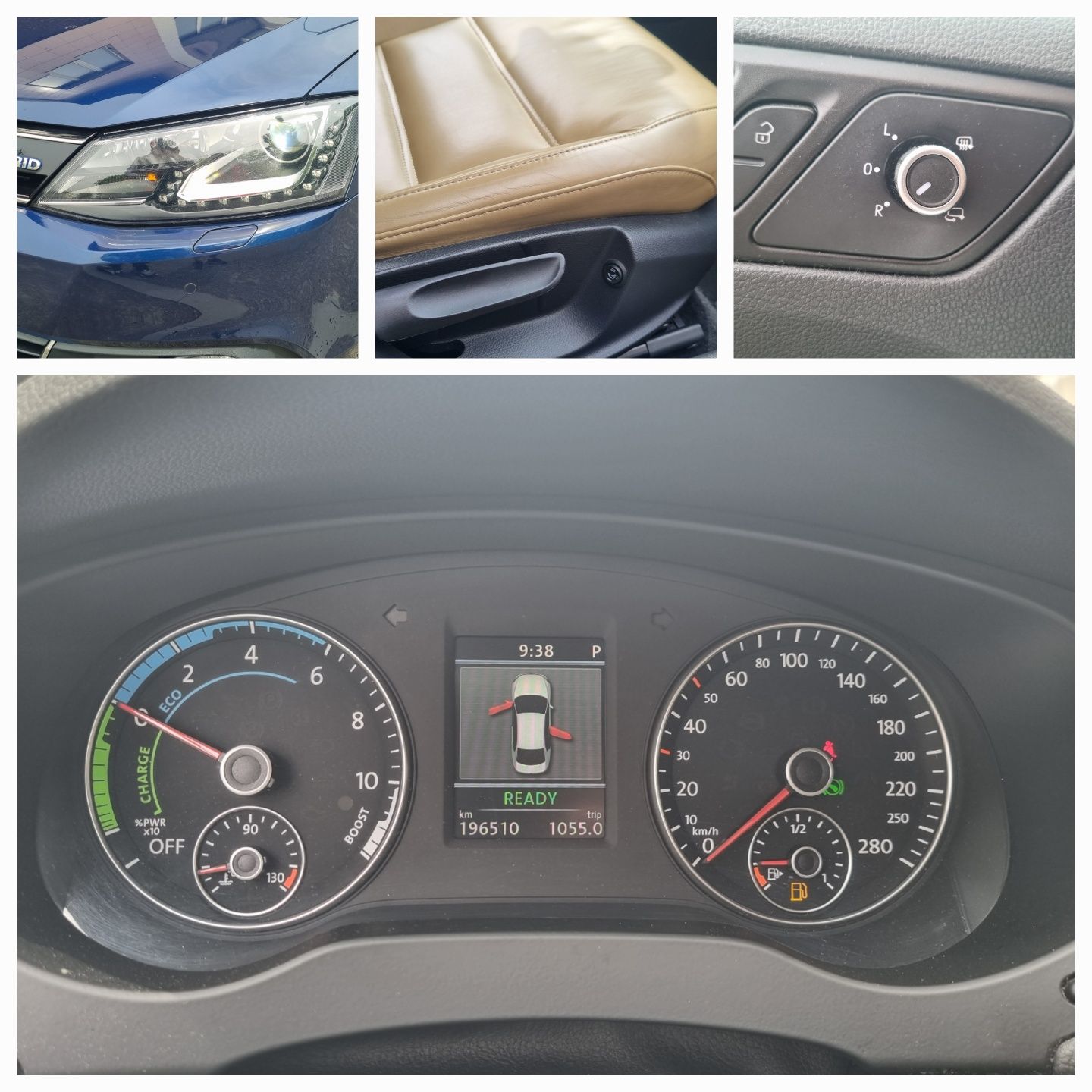 VW Jetta Hybrid Full options 170Cp Piele
