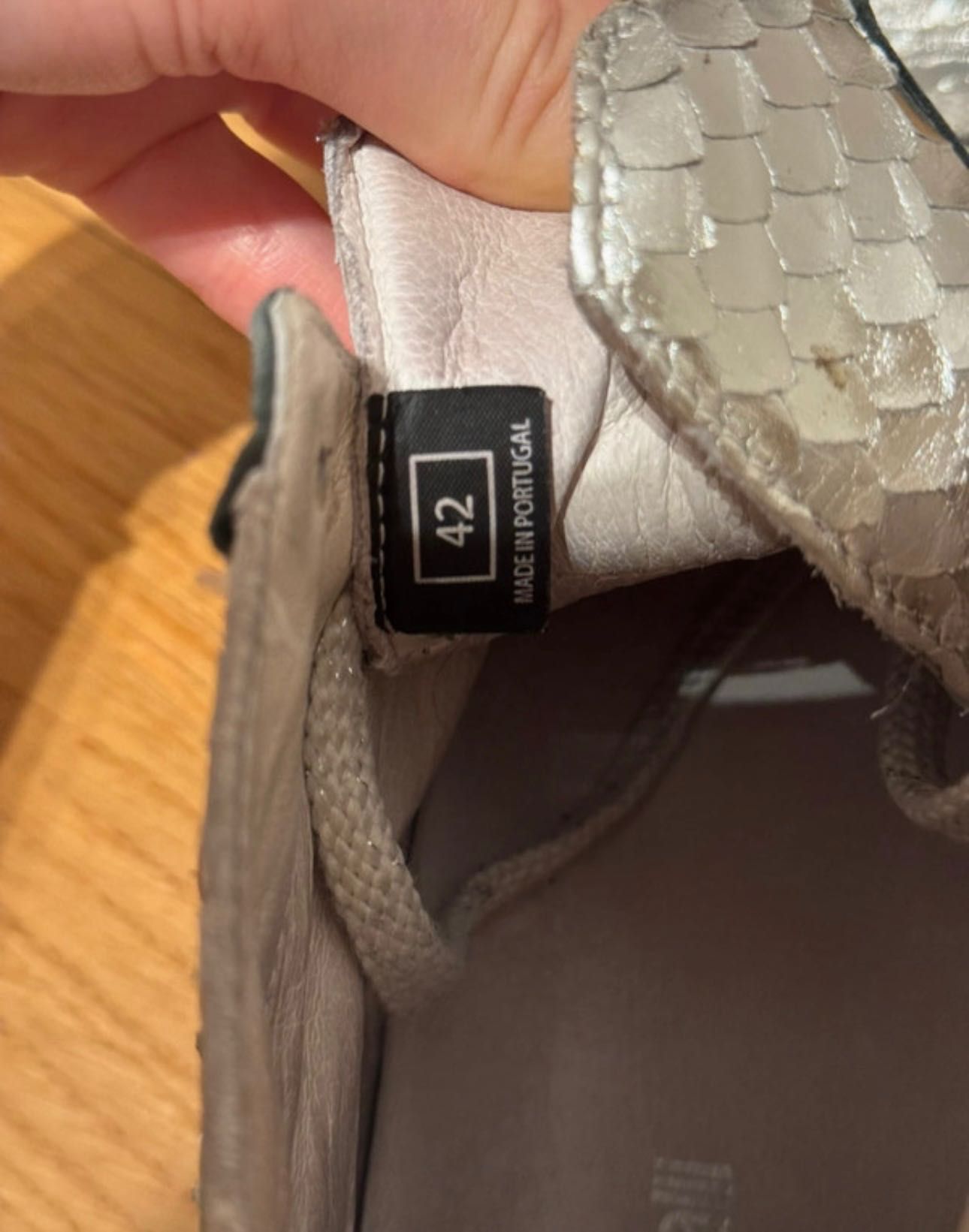 Pantofi sport Just Cavalli din piele naturala