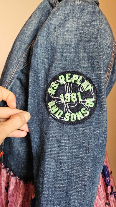Jachetă denim fete Replay