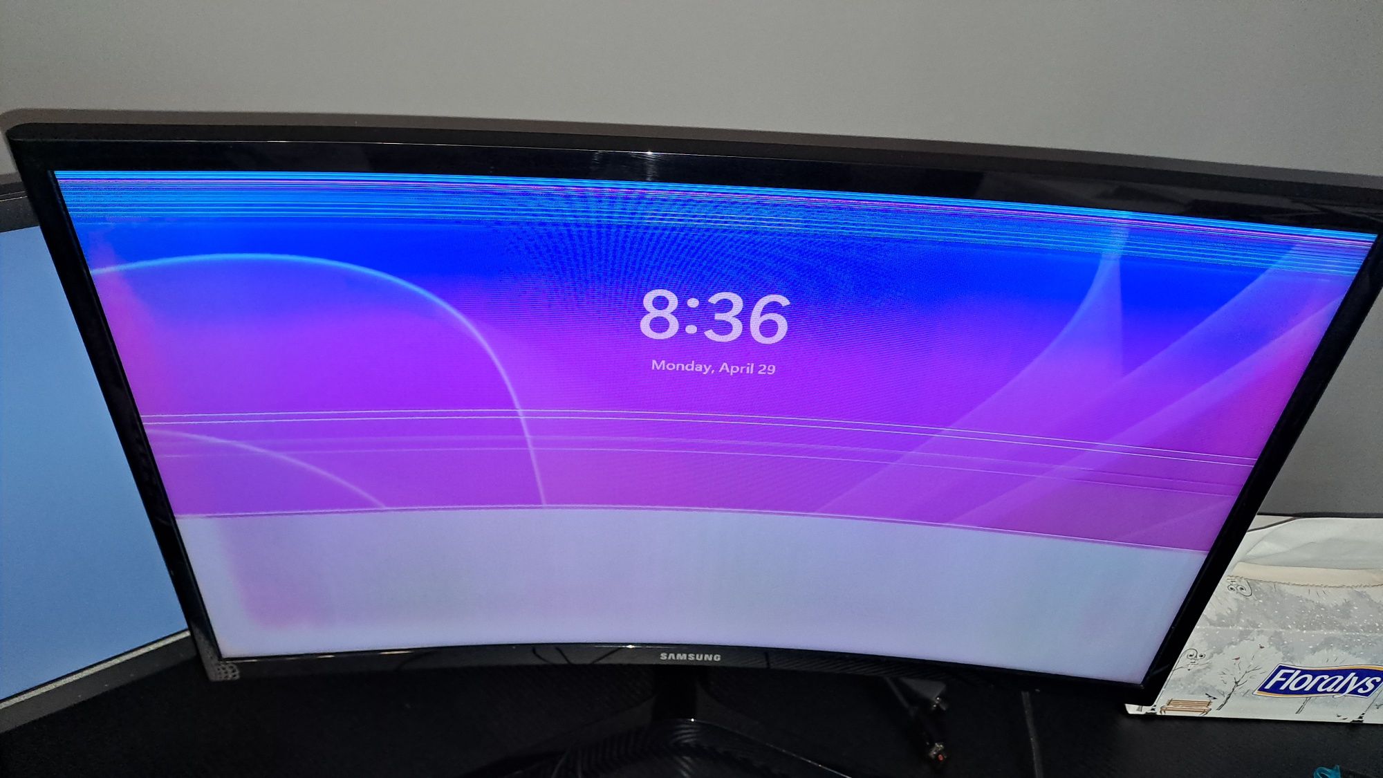 Monitor curbat Samsung C24RG52FQ, Full HD, 144 Hz, 23.5 inch, PRET FIX