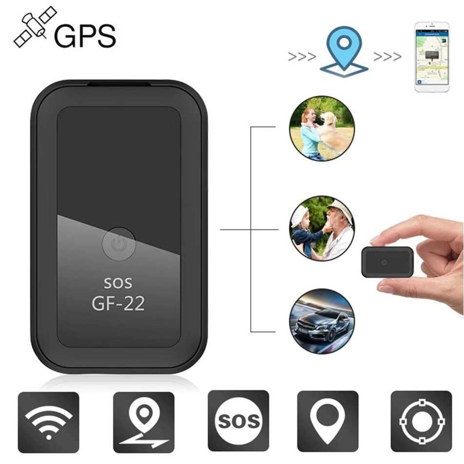 Авто мини GPS тракер GF-22, GPS, GSM, LBS и WIFI