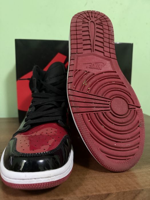 Jordan 1 high Patent Bred