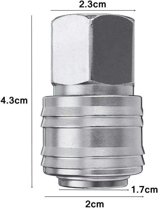 Set 9 Cuple Rapide Aer 1/4" BSP, Conectori Furtun Compresor