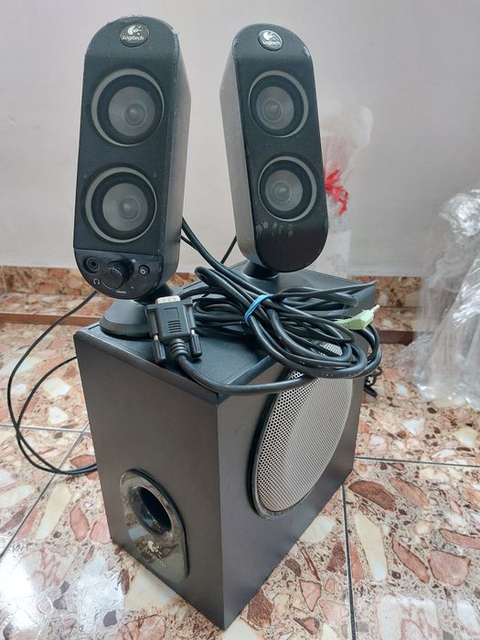 Boxe 2.1 Logitech X230 32W RMS, subwoofer activ