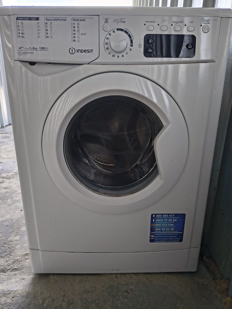 Пералня Indesit 8кг А+++