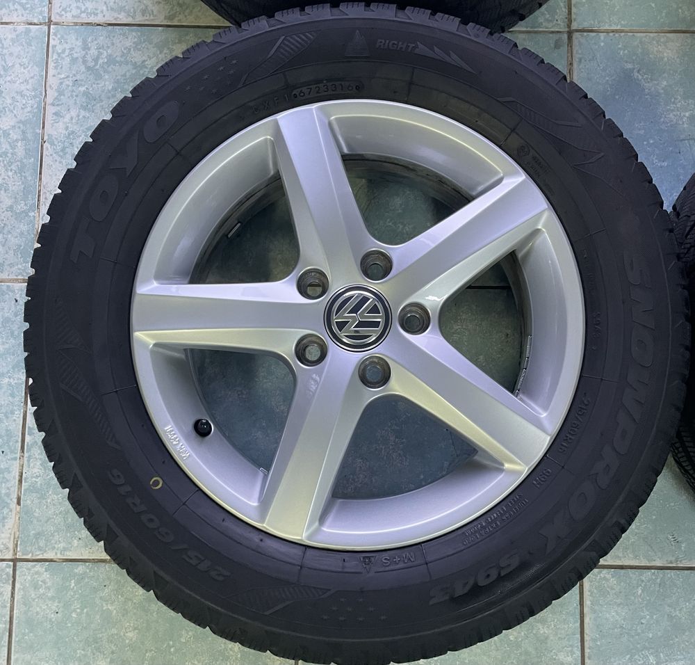 Jante aliaj R16 215/60 VW Passat B8 B9 Tiguan Touran