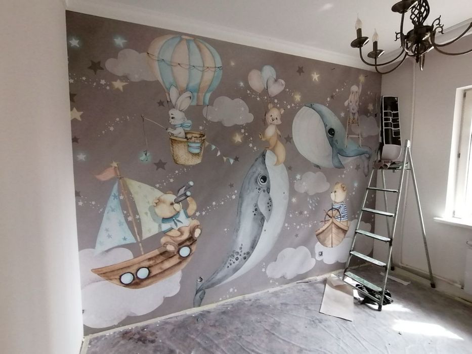 Фотообои без стыков | Печать UV-чернилами | Любой размер и дизайн