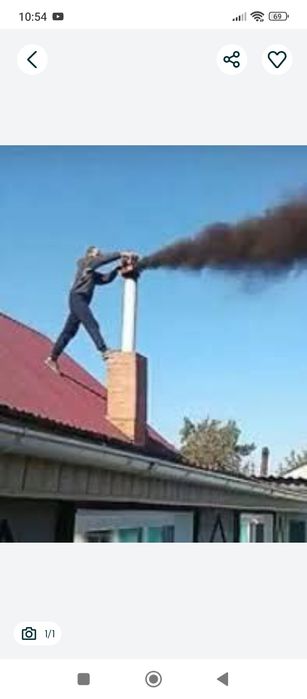 Чистка дымаход в качествина