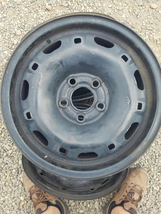 Jante de tabla originale VW, skoda fabia 5x100 pe 14