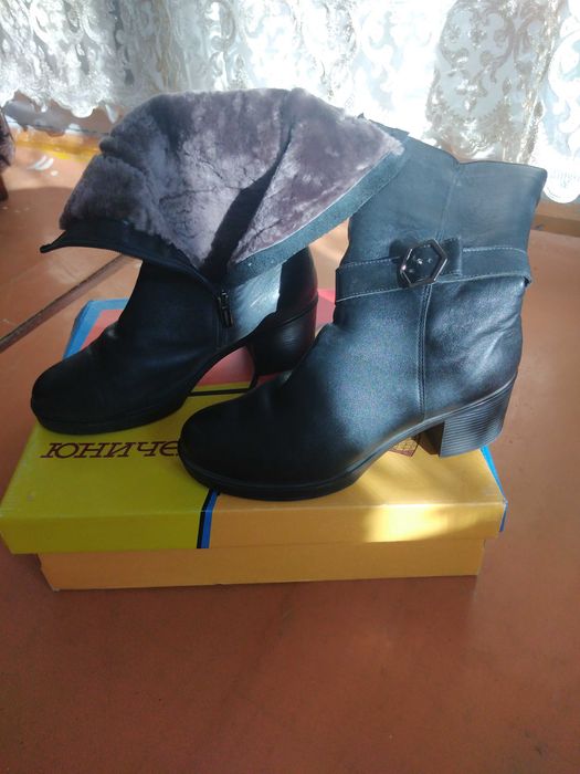 Сапоги зимние женские, размер 40