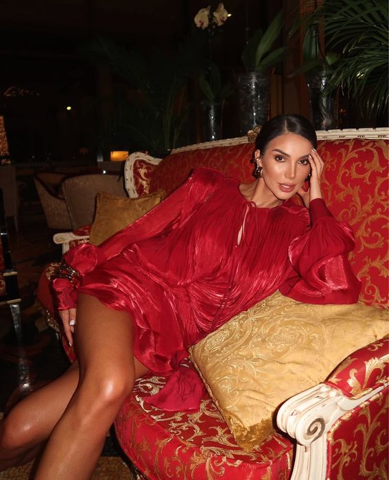 Ефирна рокля с панталонки размери от XS-L