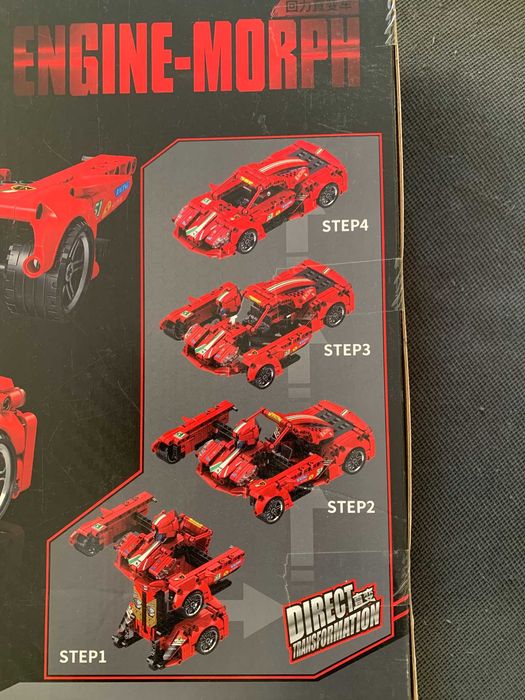 Нов Трансформиращ Конструктор Кола - Робот