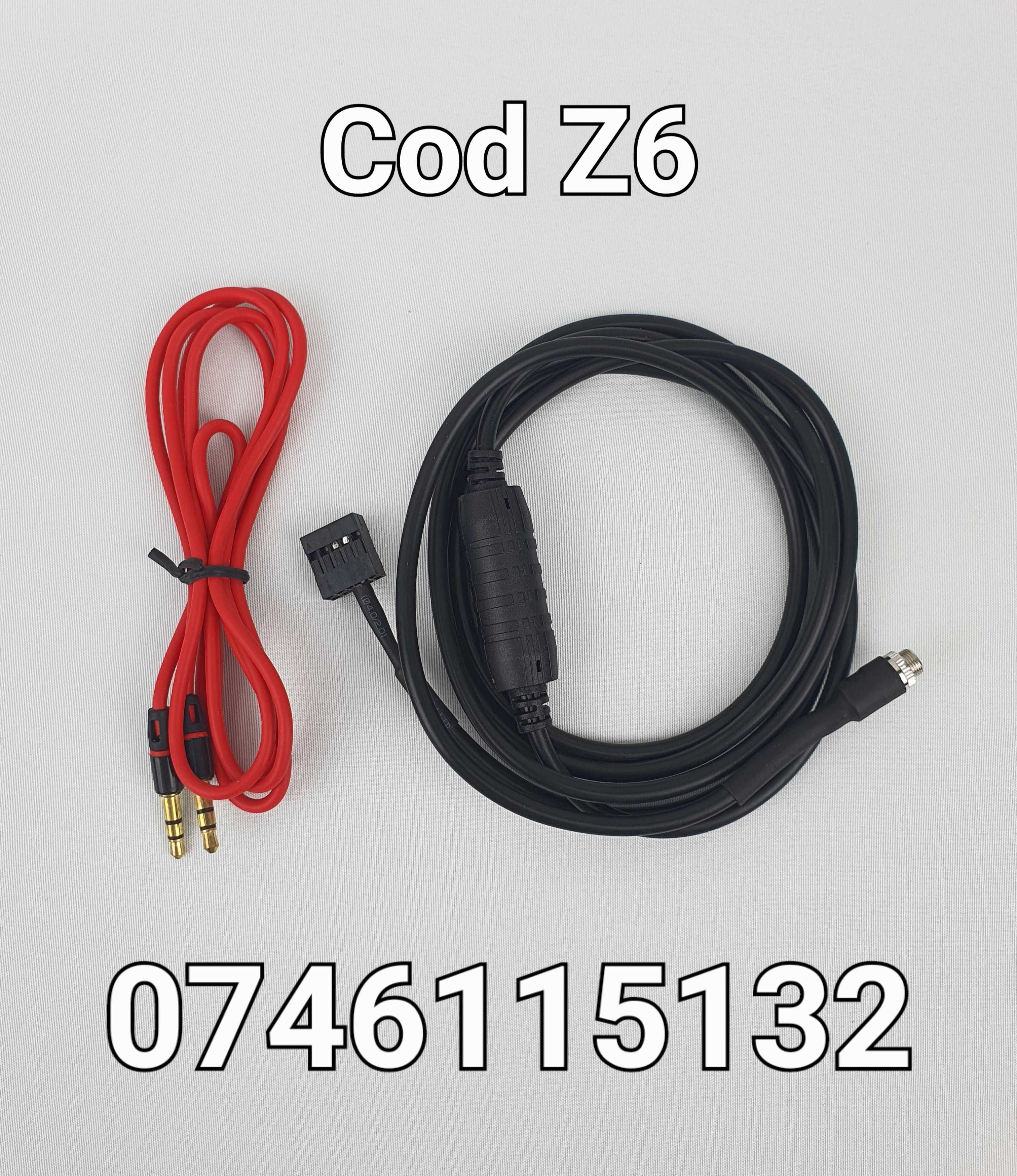 Cablu Aux BMW-Intrare audio-Auxiliar BMW E39 E46 E53-PLUG AND PLAY- Z6