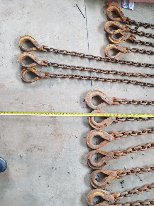 Lanț 4 șiruri ridicare sarcini macara zală 14 mm 10mm