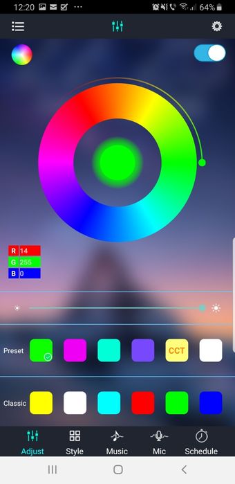 Lumini ambientale Dacia Spring